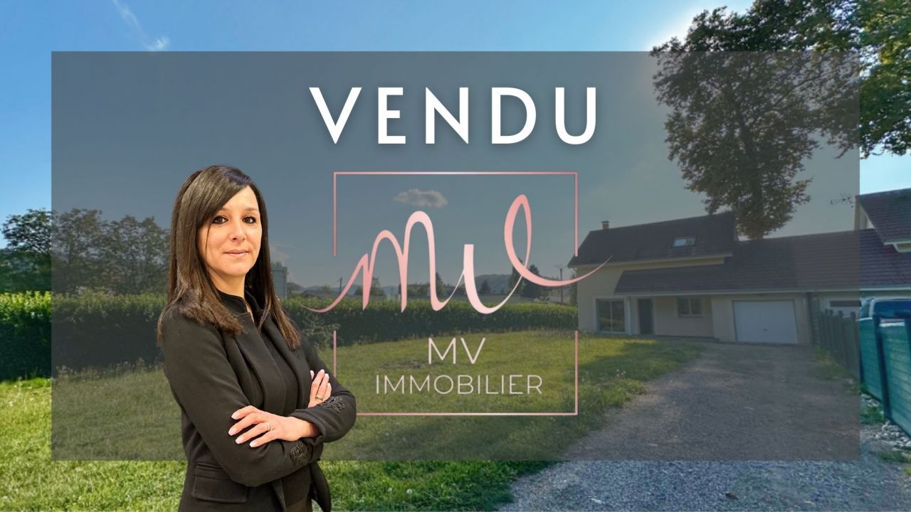 Vente maison ST GEOIRE EN VALDAINE, Maison 5P, 108 m², Jardin - photo